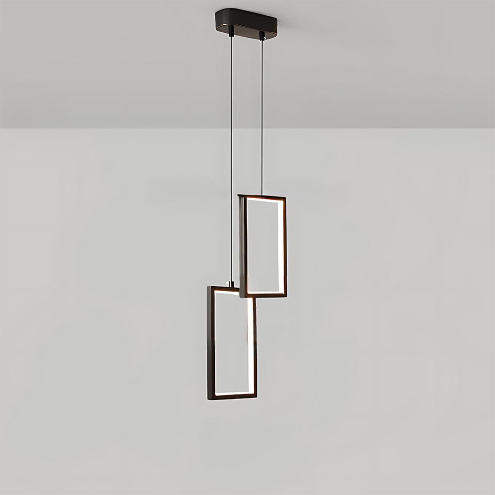 TAKLAMPA HÄNGANDE LED LHJ085-2CP SVART