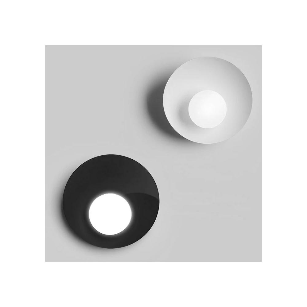 VÄGGLAMPA VÄGGLYKTA APP1188-1W Svart