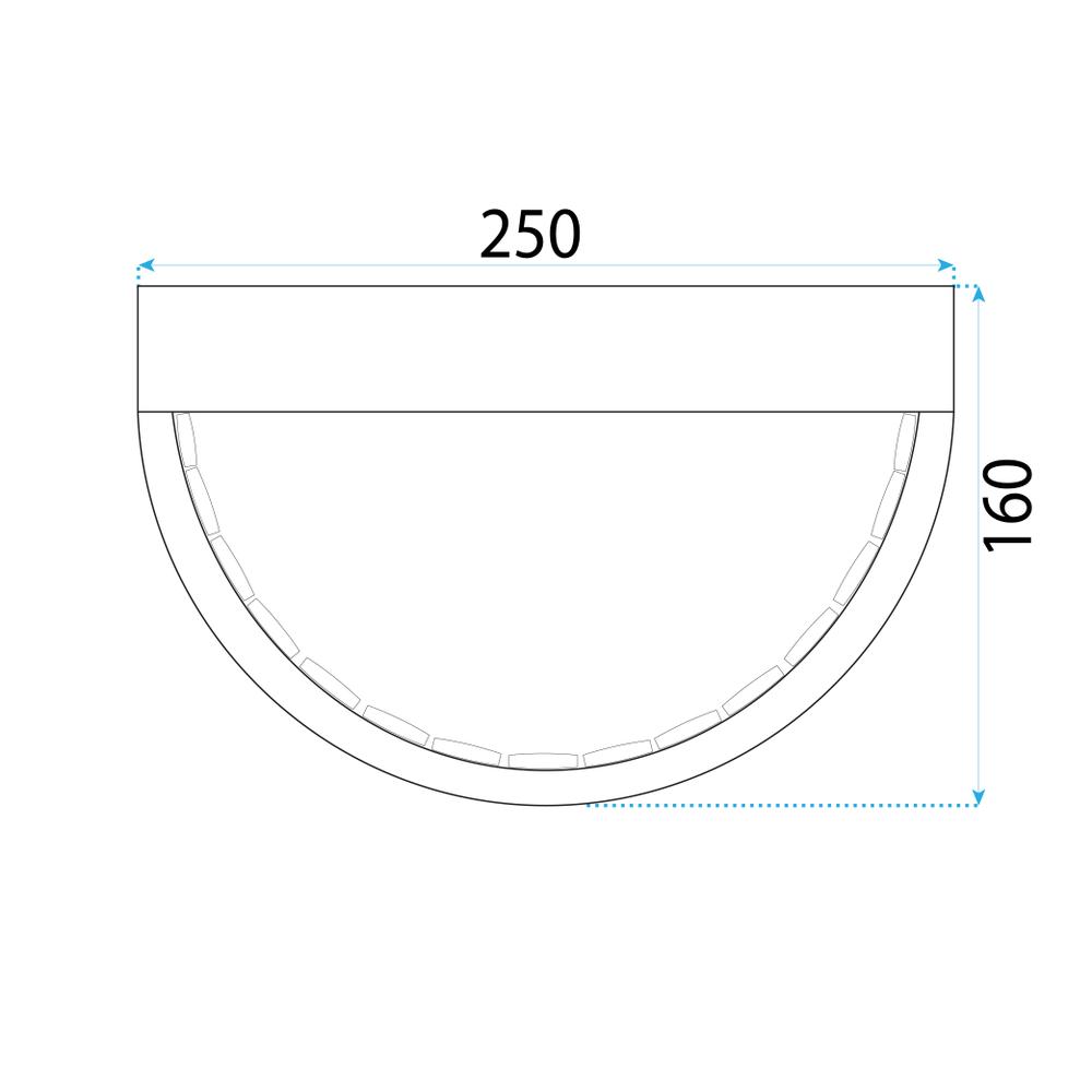 Vägglampa APP1509-W BRUSH GOLD