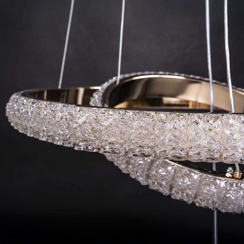 TAKLAMPA HÄNGANDE G143-CP 50 cm Guld