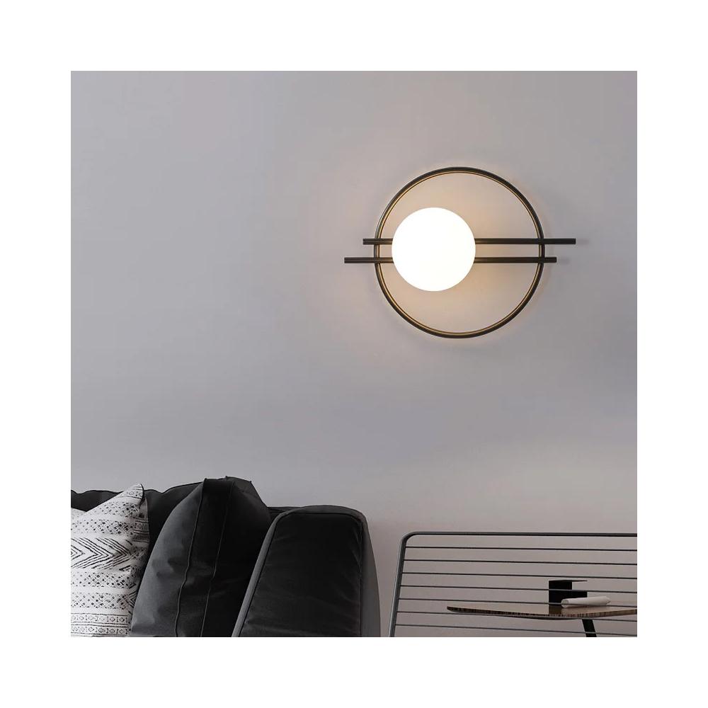 VÄGGLAMPA VÄGGLAMPA APP1435-W SVART