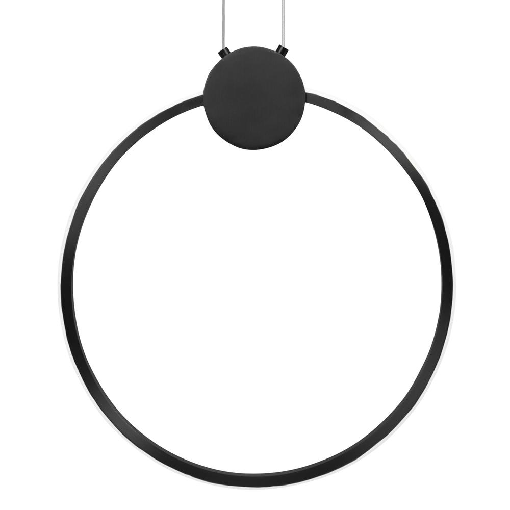 HÄNGLANDE LED TAKLAMPA APP1392-CP SVART 30 cm