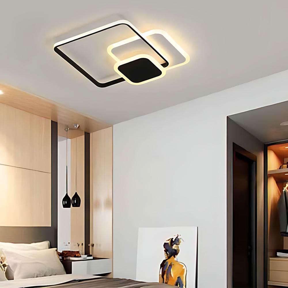 Taklampa LHJ079-C LED-plafond SVART