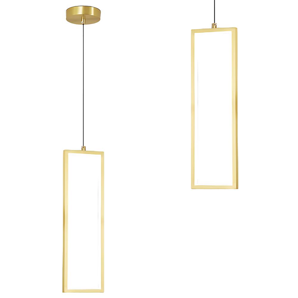 TAKLAMPA HÄNGENDE LED LHJ084-1CP GULD