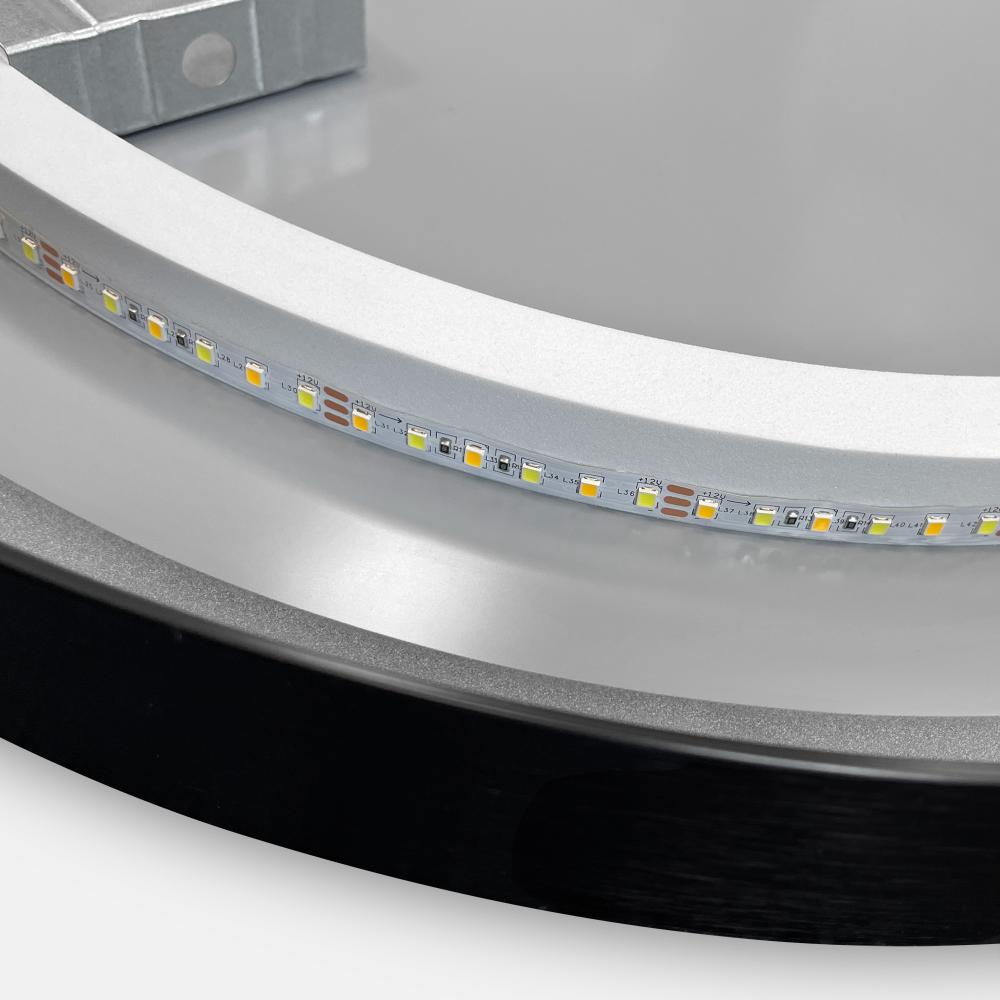 LED-VÄGGSPEGEL 50 cm MMJ Svart