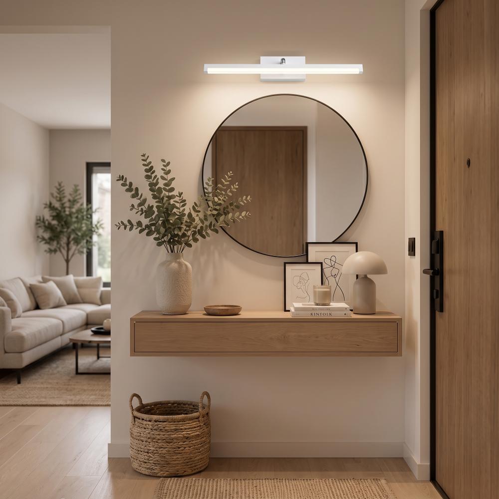 LED sieninis šviestuvas 12W 50CM APP374-1W WHITE