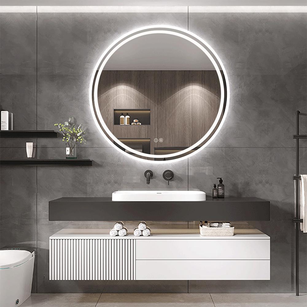 LED-VÄGGSPEGEL 90 cm BAS
