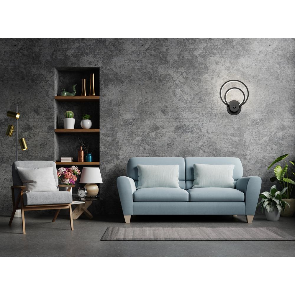 Lampa APP1042-W Black MATTE