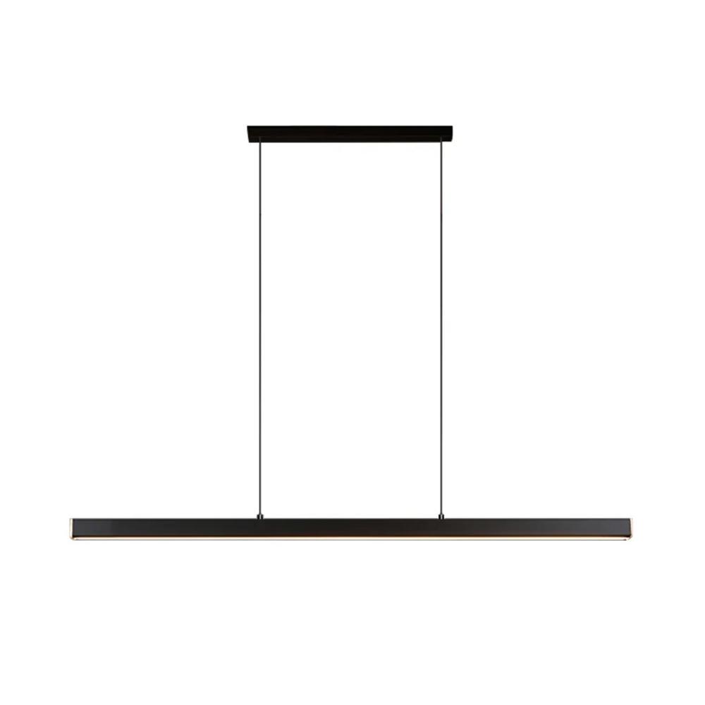 Hängande LED-taklampa APP1448-CP Svart 100 cm