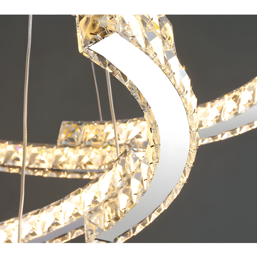 HÄNGLAMPA LED APP1556-CP KROM