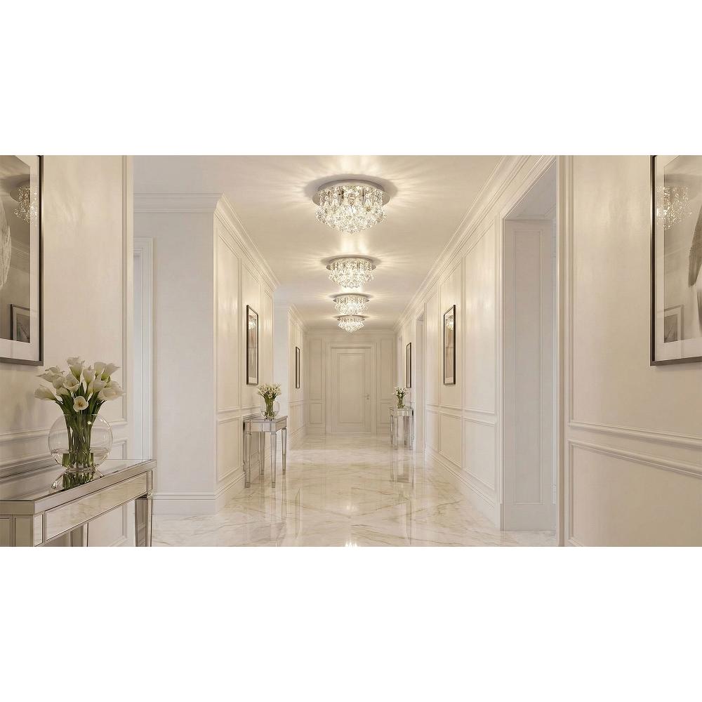KRISTALLAMPA PLAFOND APP1039-3C KROM