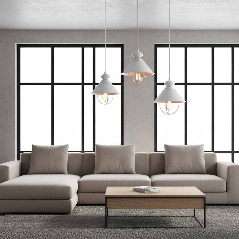 Taklampa hängande LINZ APP103-1CP Vit