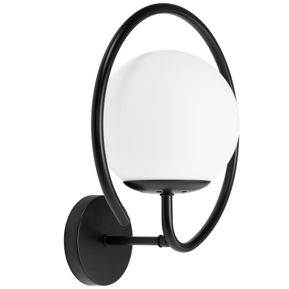 VÄGGLAMPA VÄGGLYKTA APP1152-1W Svart