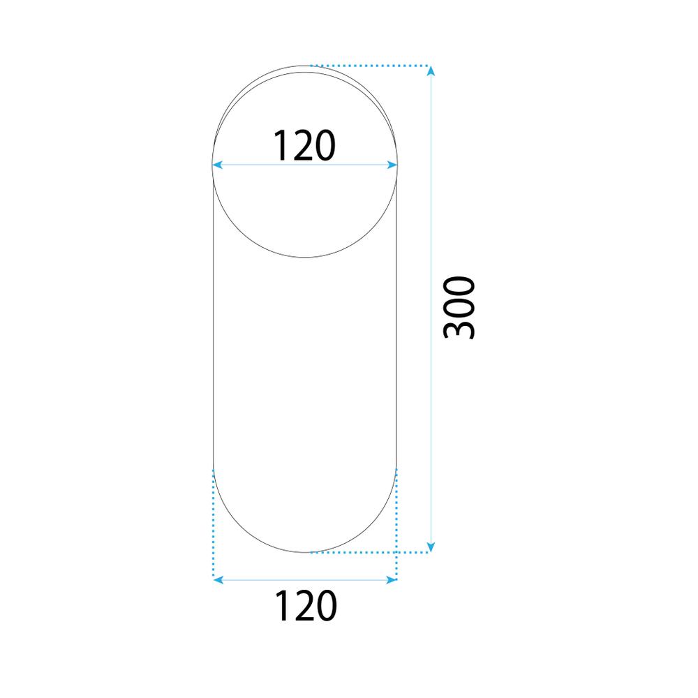 Vägglampa APP1586-1W svart