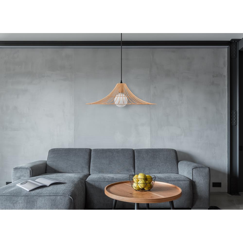 Plafondhängd Taklampa Platt Rund Loft APP483-1CP Roséguld