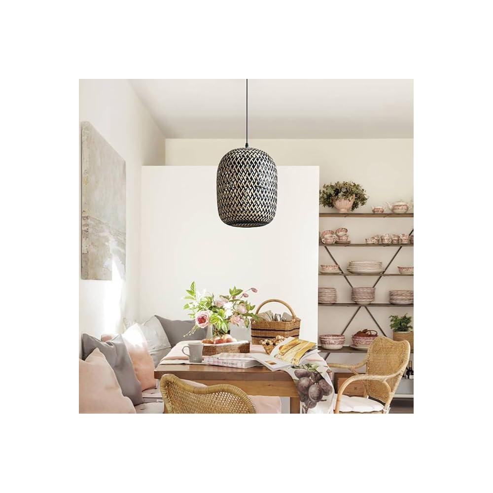 HÄNGANDE TAKLAMPA BOHO BAMBOO APP1542-1CP