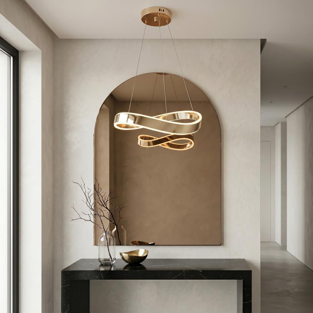 HÄNGANDE TAKLAMPA SWE066-CP 60cm GOLD