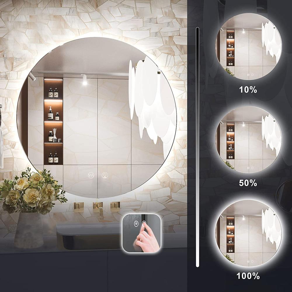 LED-VÄGGSPEGEL 80 cm HZJ080