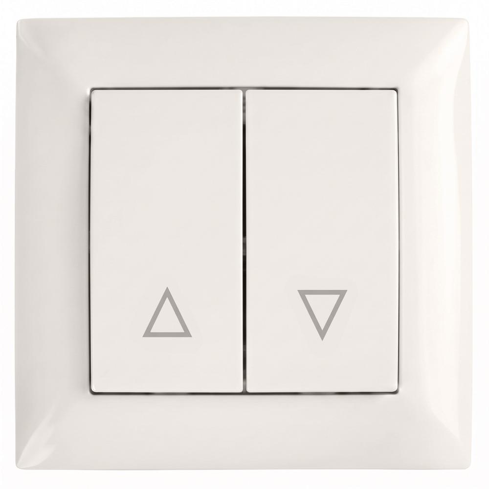 Venetian Blind Switch with Frame OSTE JNH009-W BEIGE