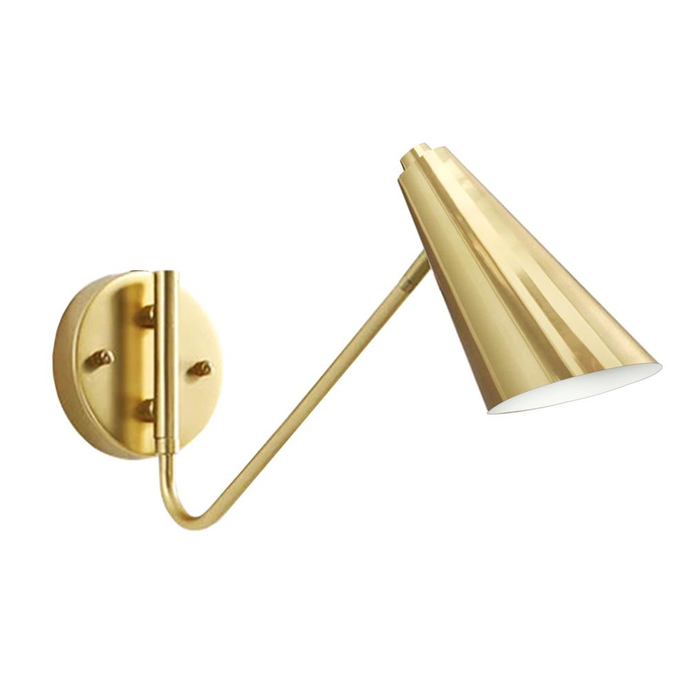 VÄGGLAMPA VÄGGLYKTA APP1138-1W GULD