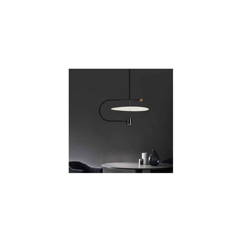 LED taklampa APP589-1CP svart