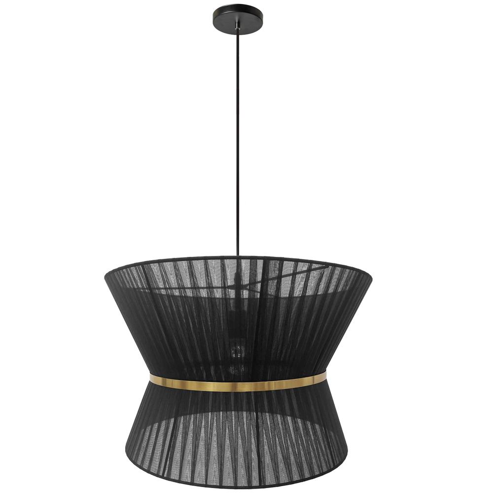 HÄNGANDE TAKLAMPA APP1503-1CP SVART