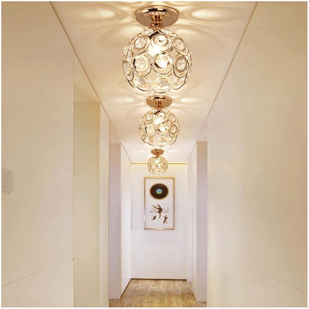 ELEGANT TAKLAMPA APP205-1C KRISTALL GULD