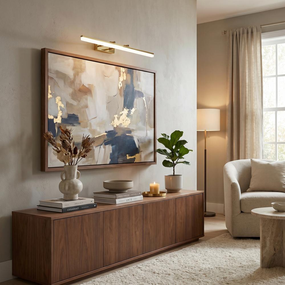 Badrum vägg LED-lampa APP1874-1W 80cm GOLD