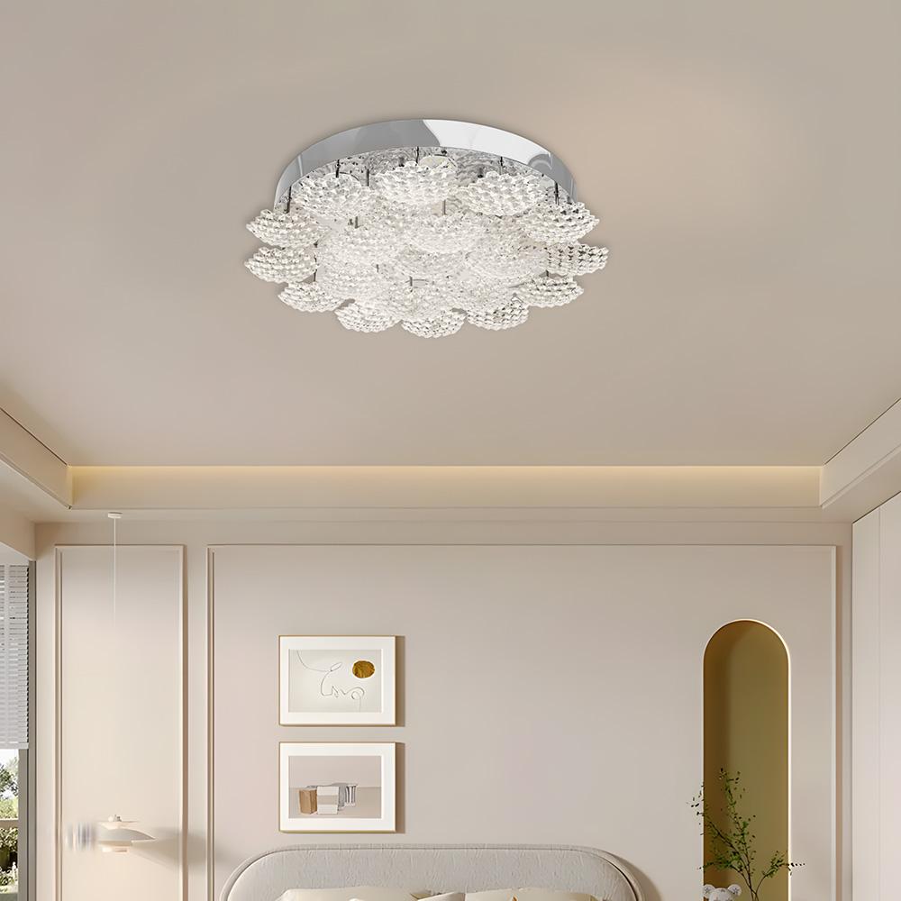 Kristall LED-plafond MS014-C Krom