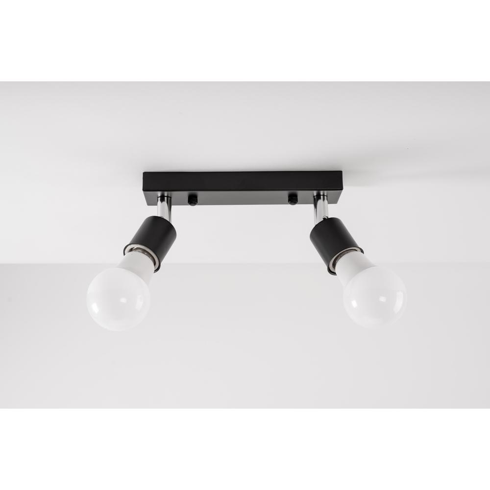Taklampa Spot Plafond APP696-2C Svart