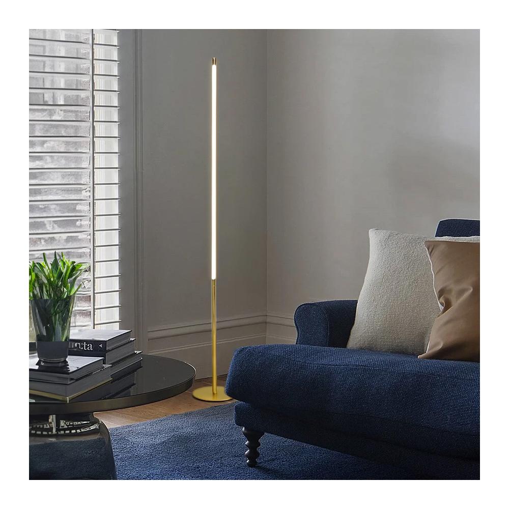 Stående Golvlampa LED APP1416-F Guld