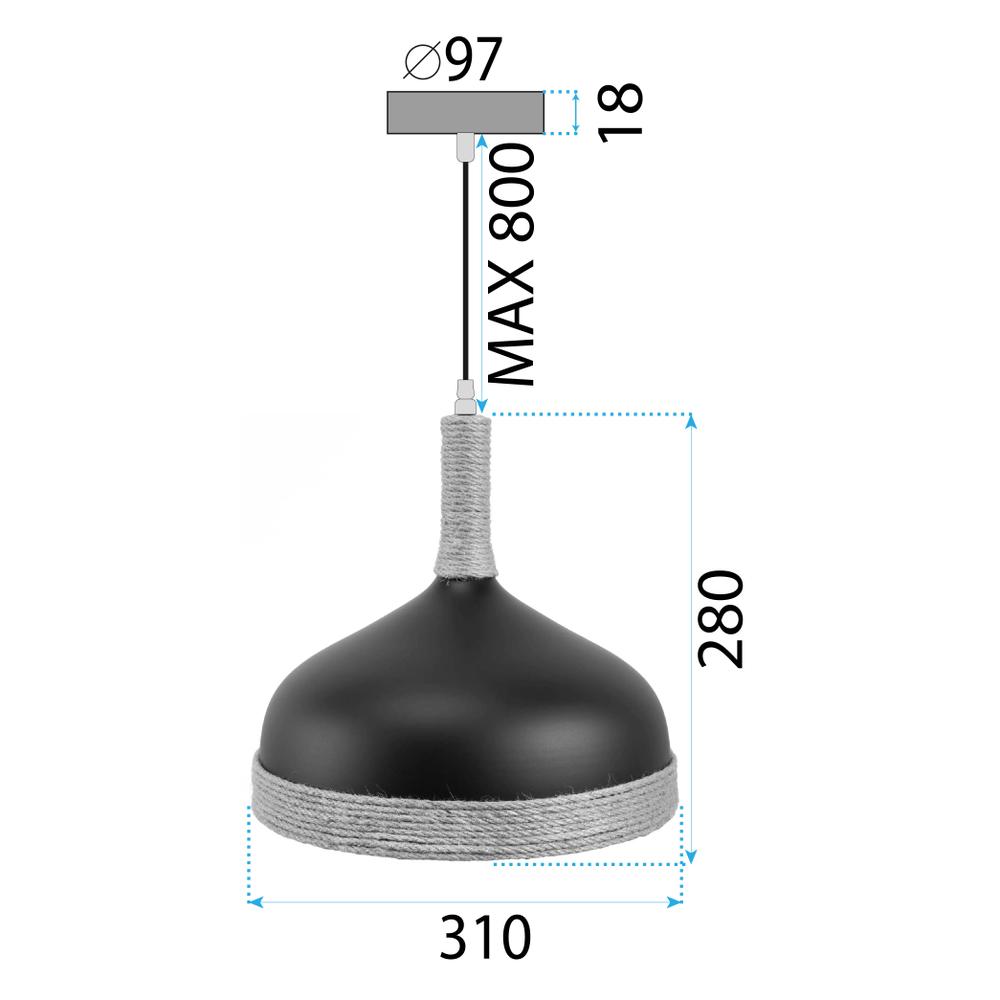 HÄNGANDE TAKLAMPA APP1421-1CP