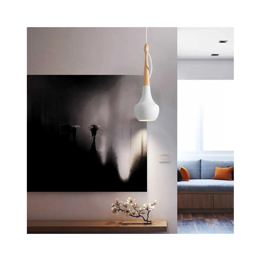 Taklampa APP937-1CP Vit