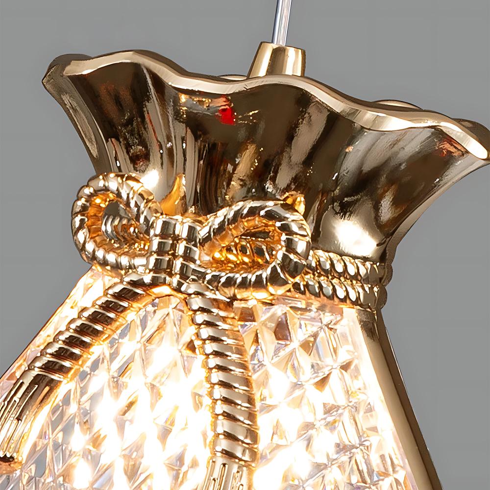 HÄNGANDE TAKLAMPA LHJ107-1CP LJUS ROSÉGULD