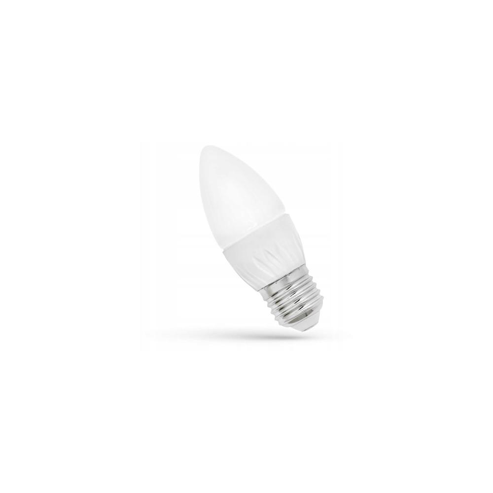 LED-lampa Varm E-27 230V 6W Ljuslykta 13061