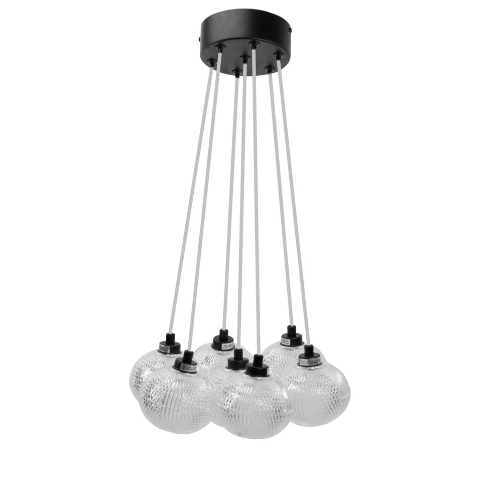 TAKLAMPA MS020-7CP Svart