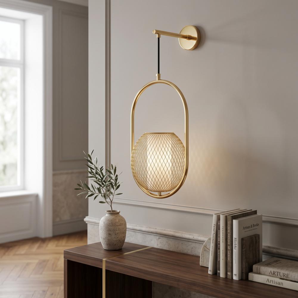 Wandlampe Gold APP1945-1W