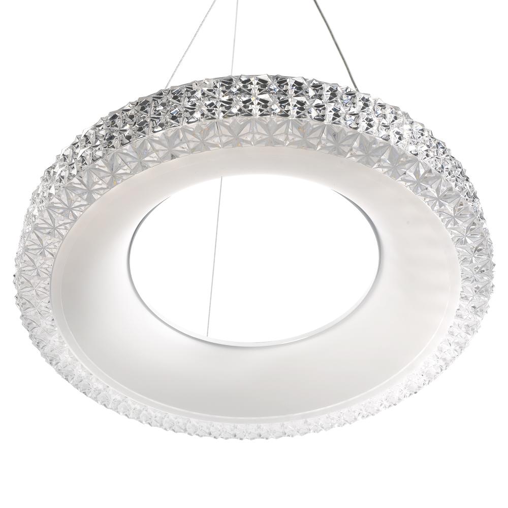 HÄNGLAMPA LED MS001-CP Roséguld 40 cm