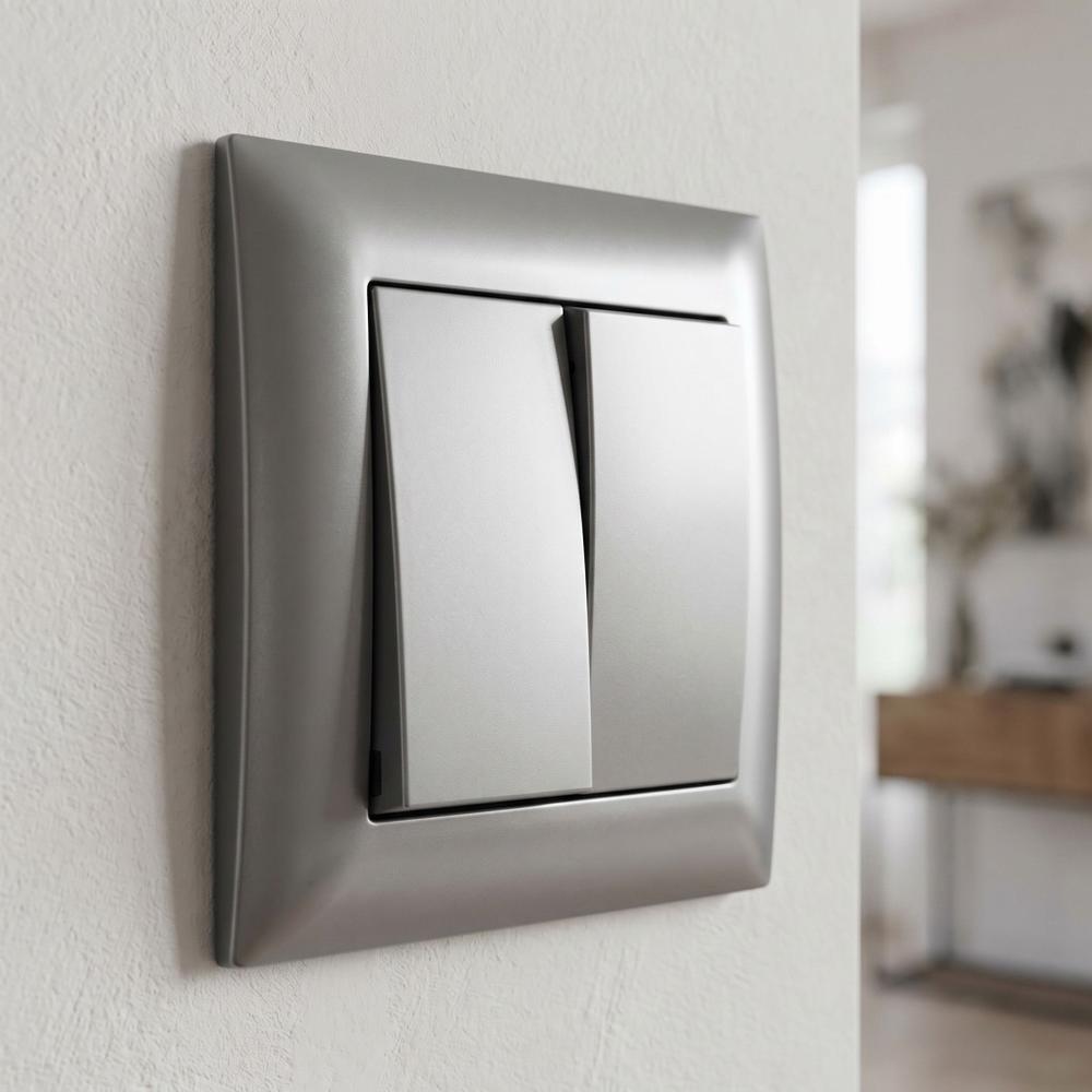 Kahekordne Lüliti Raamiga OSTE JNH007-W GREY