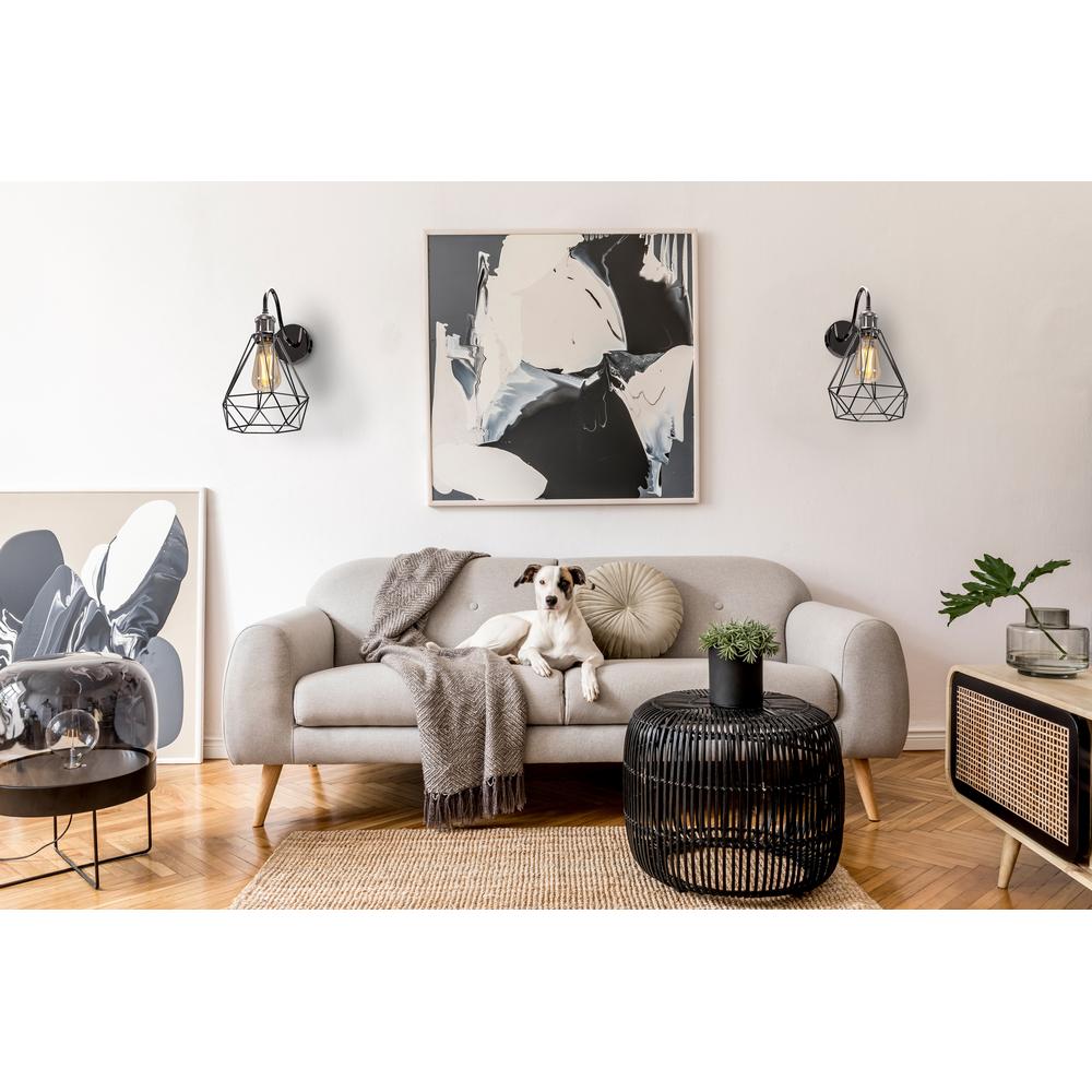 Vägglampa Kinkiet Loft 392230 Krom