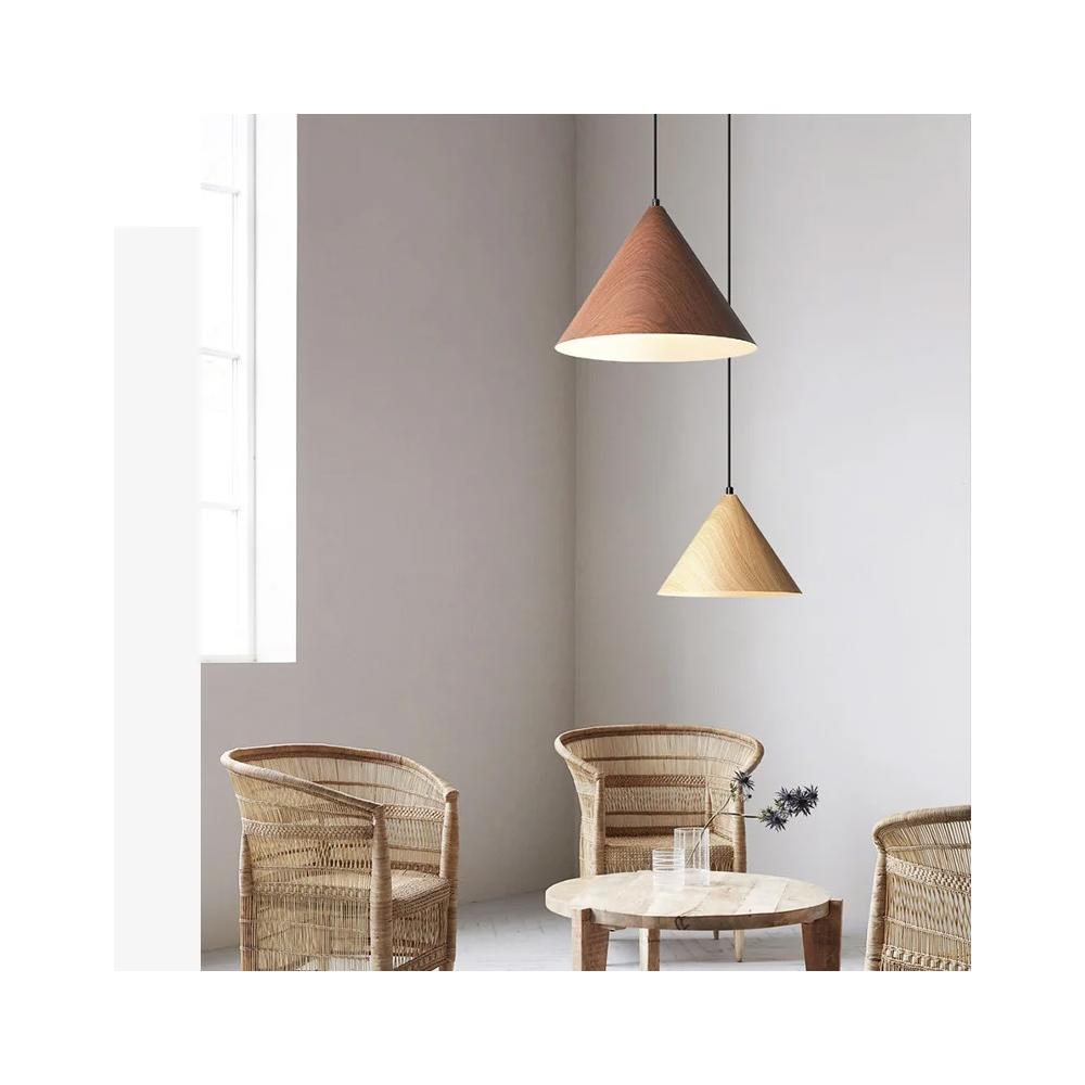 TAKLAMPA HÄNGANDE APP1442-1CP WOOD