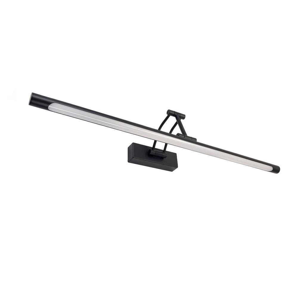 Badrum vägg LED-lampa SWE026-1W 60cm Black