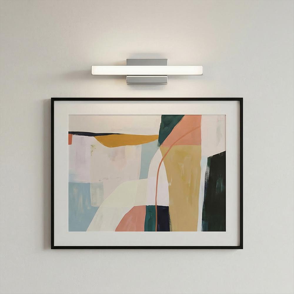 BADRUMSVÄGGLAMPA LED 42CM APP1845-1W CHROM