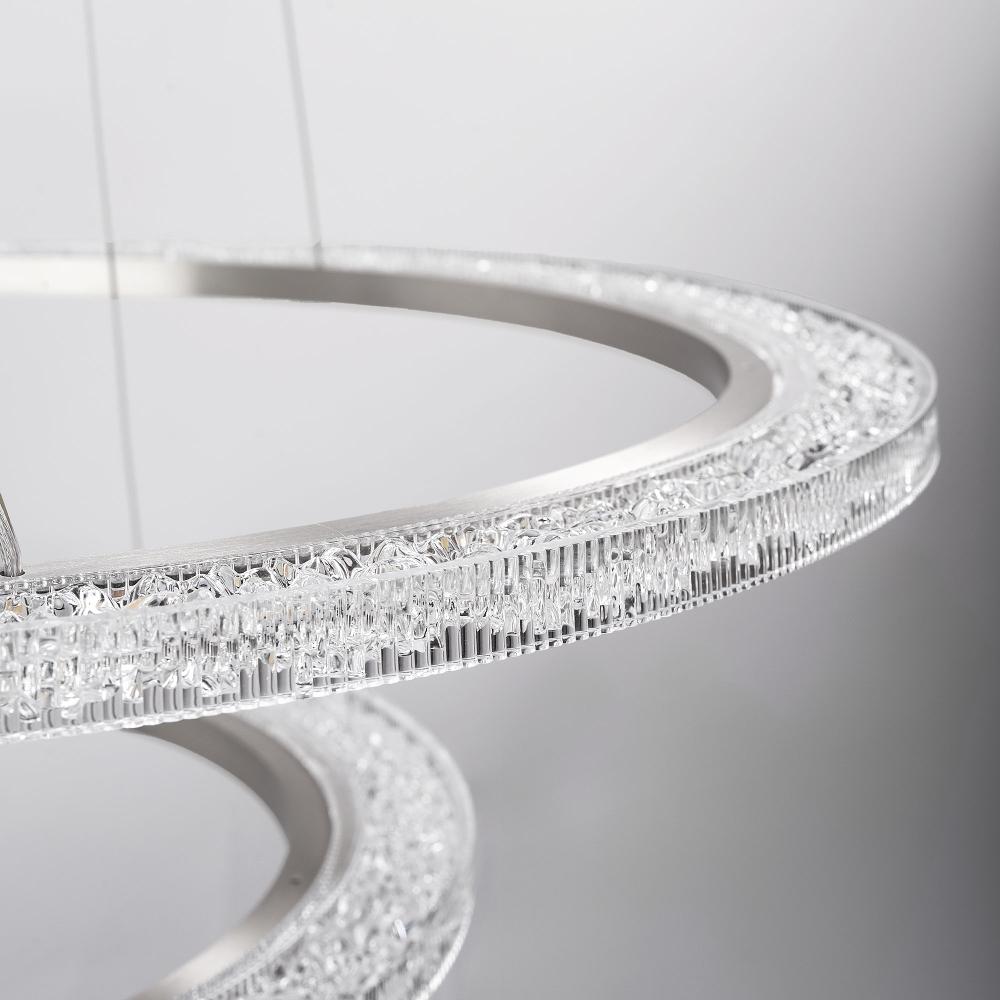 TAKLAMPA HÄNGANDE LED LHJ045-CP2 BORSTAD NICKEL