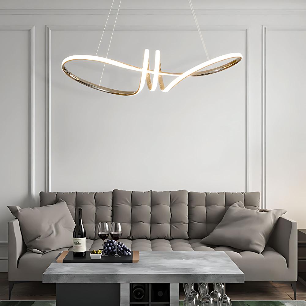 HÄNGANDE LAMPA LED LHJ036-CP GULD