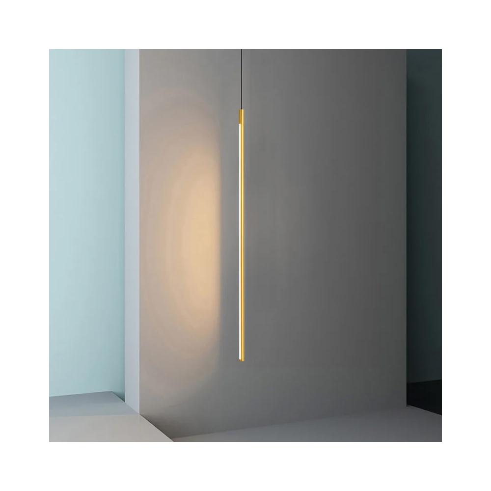 HÄNGANDE TAKLAMPA LED APP1414-C GULD 100 cm