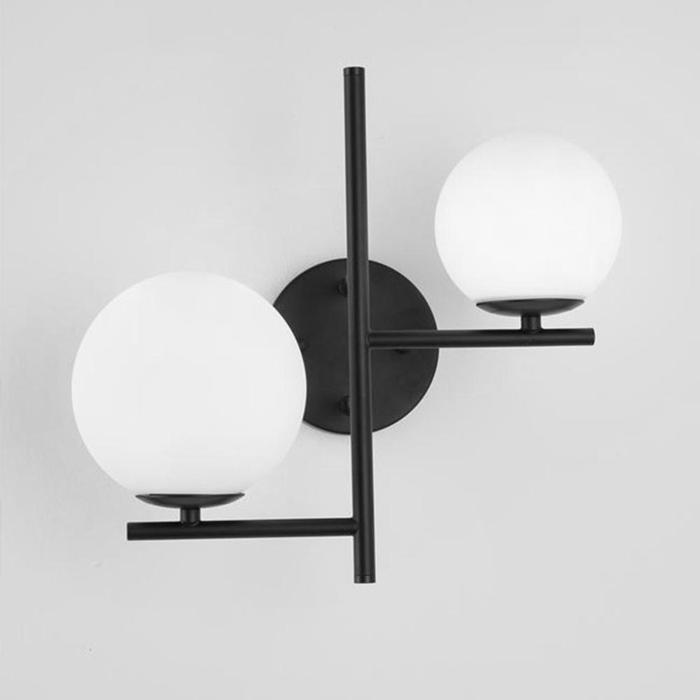 VÄGGLAMPA VÄGGLAMPA APP1170-2W Svart