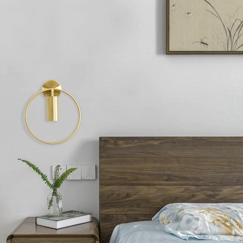 VÄGGLAMPA KINKIET APP922-1W Guld