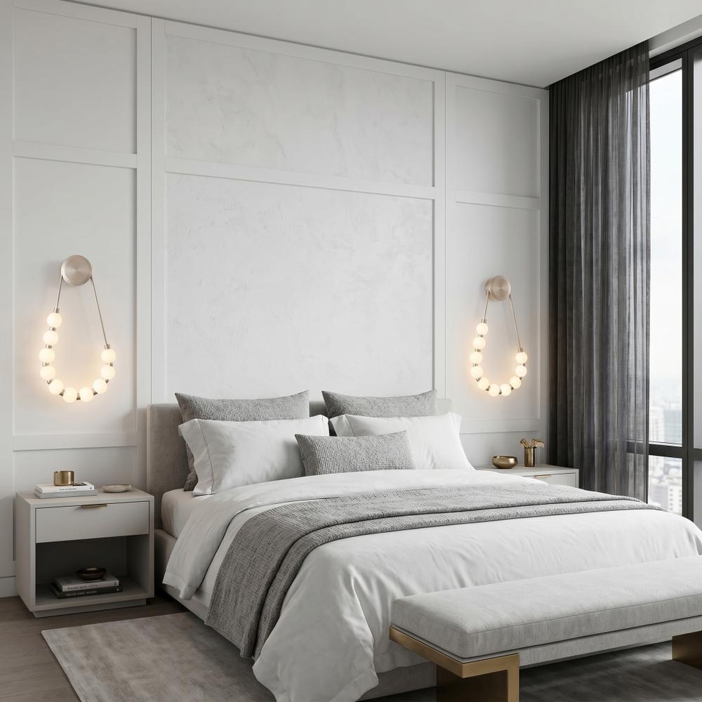 Vägglampa G027-CP GULD
