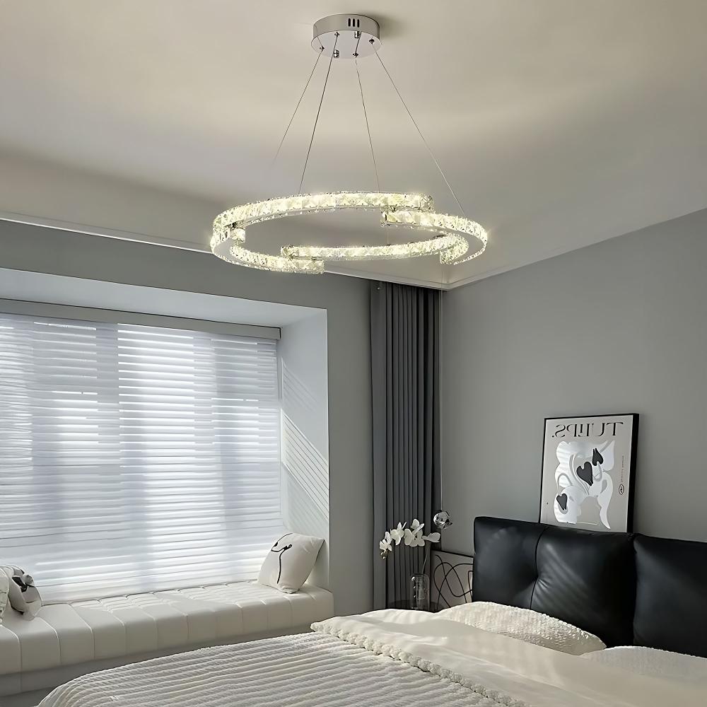 HÄNGANDE LED TAKLAMPA APP1770-CP KROM 60 cm